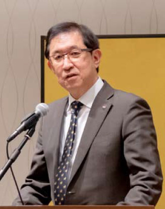 第79回定時社員総会風景 総会 野澤会長の挨拶