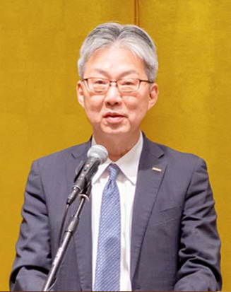 第79回定時社員総会風景 総会 吉田新会長の挨拶